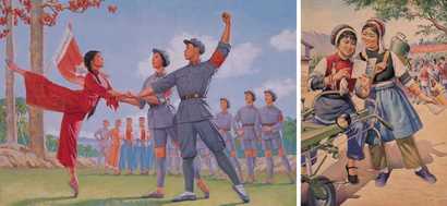 佚名 文革宣传画（二幅）